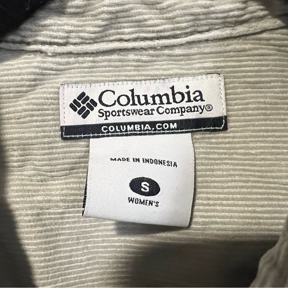 Columbia Tan Corduroy Jacket size small - Picture 10 of 11